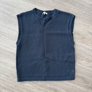 Darling navy blue sweater tank